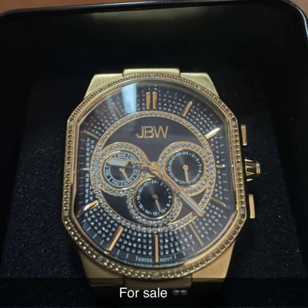 JBW Gold and Black Men's Watch